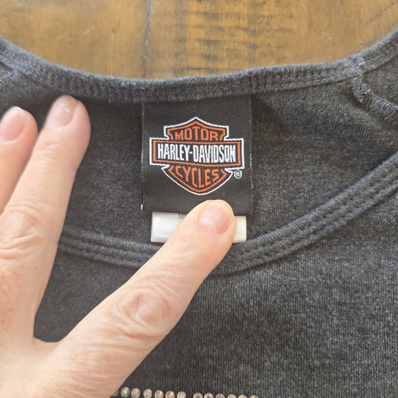 Harley-Davidson Graceland Gray Short Sleeve T-shirt XL - Picture 5 of 6